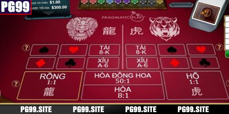 Luật chơi rồng hổ PG99